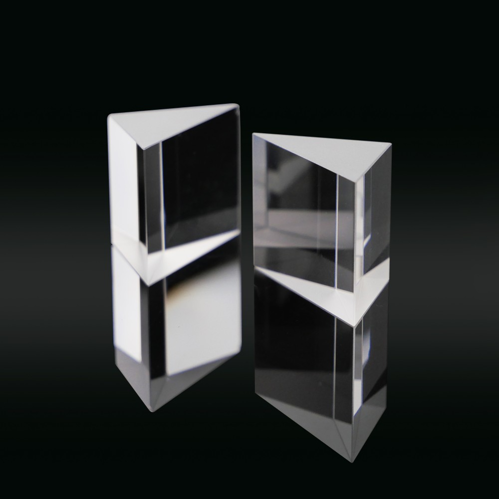 Calcium fluoride optical prism