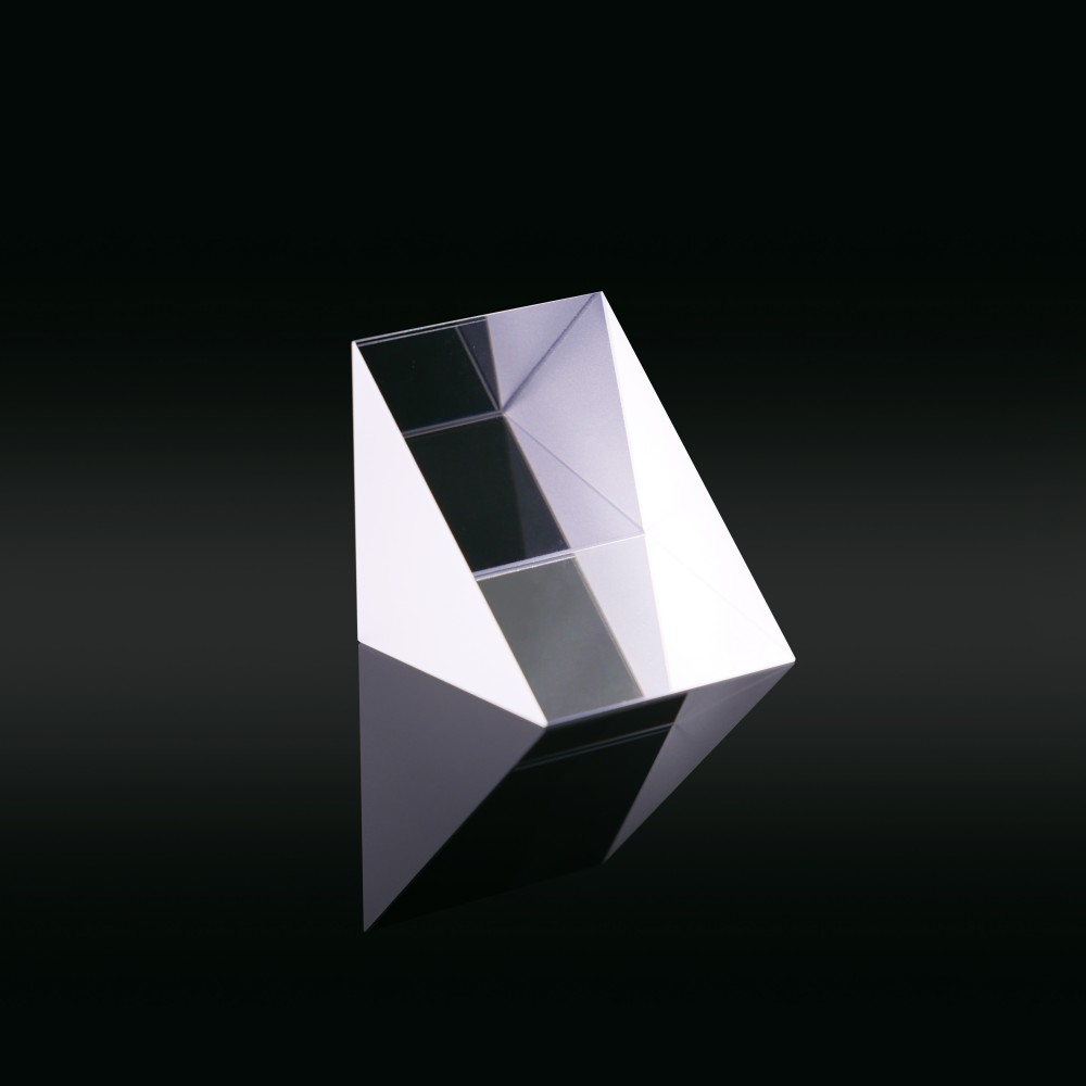 Calcium fluoride optical prism