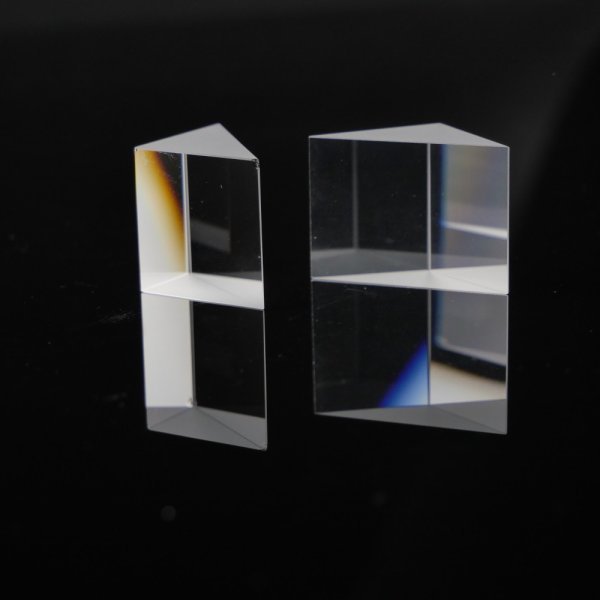 Calcium fluoride optical prism