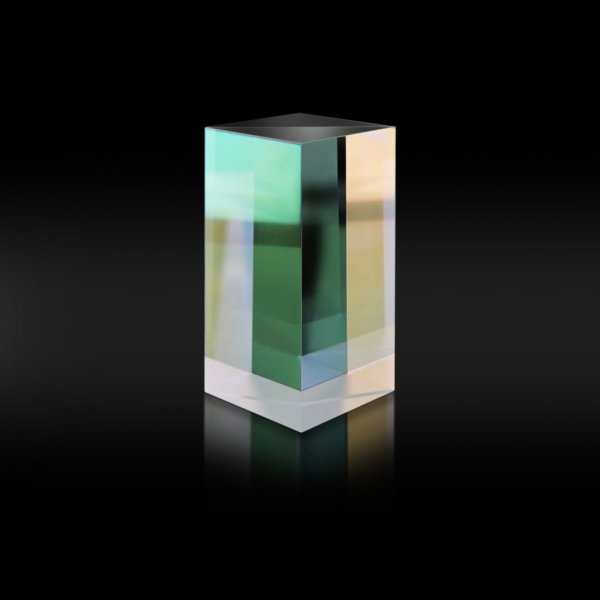 Optical glass prism