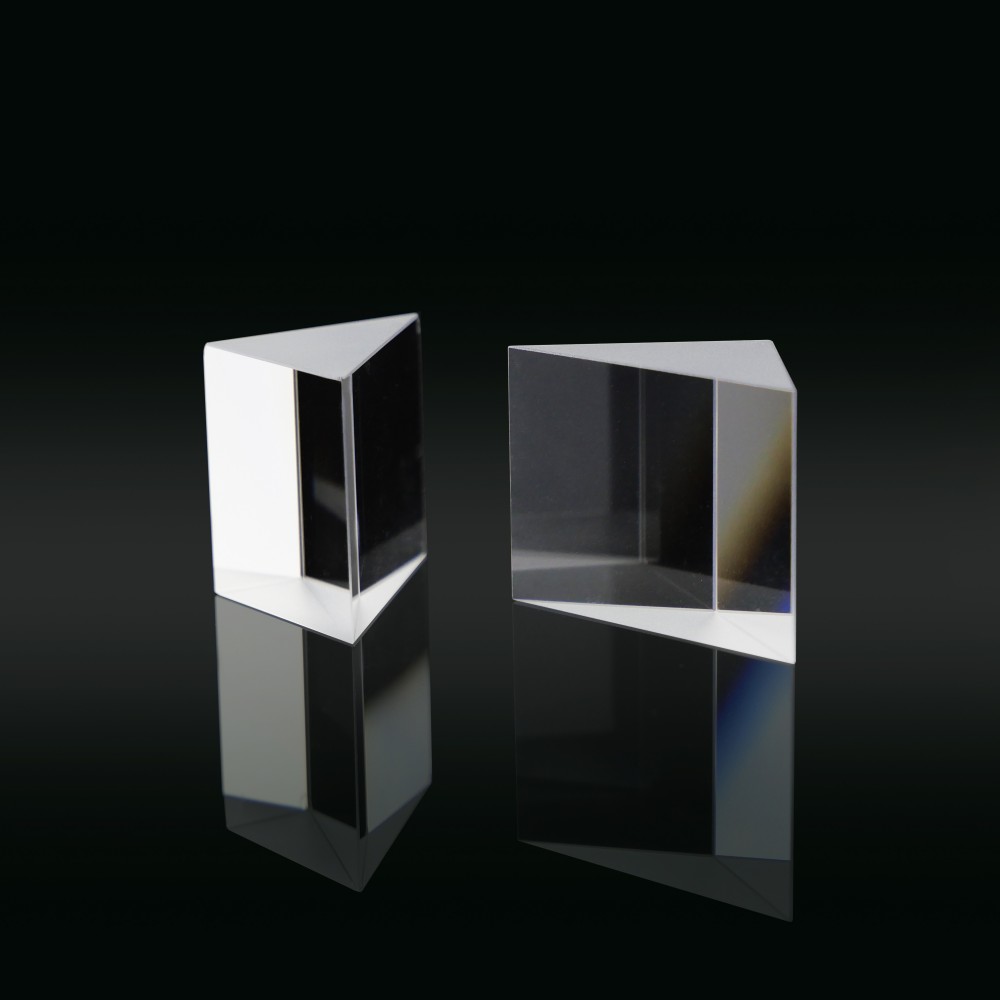 Calcium fluoride optical prism