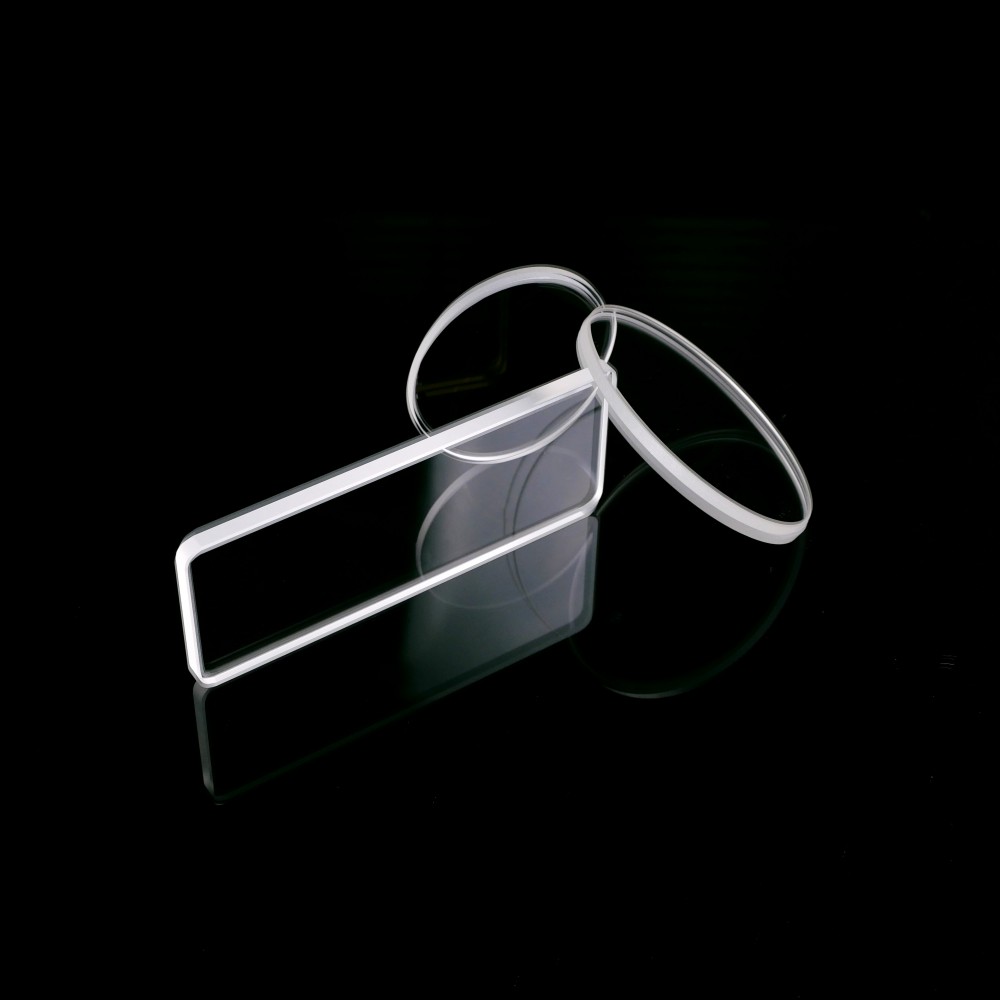 Optical glass window