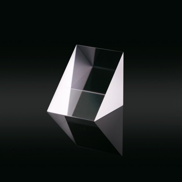 Calcium fluoride optical prism